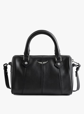 Sac bandoulière en cuir ZADIG&VOLTAIRE Noir